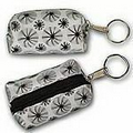 White/Black Globi 3D Lenticular Key Chain Purse (Stars)